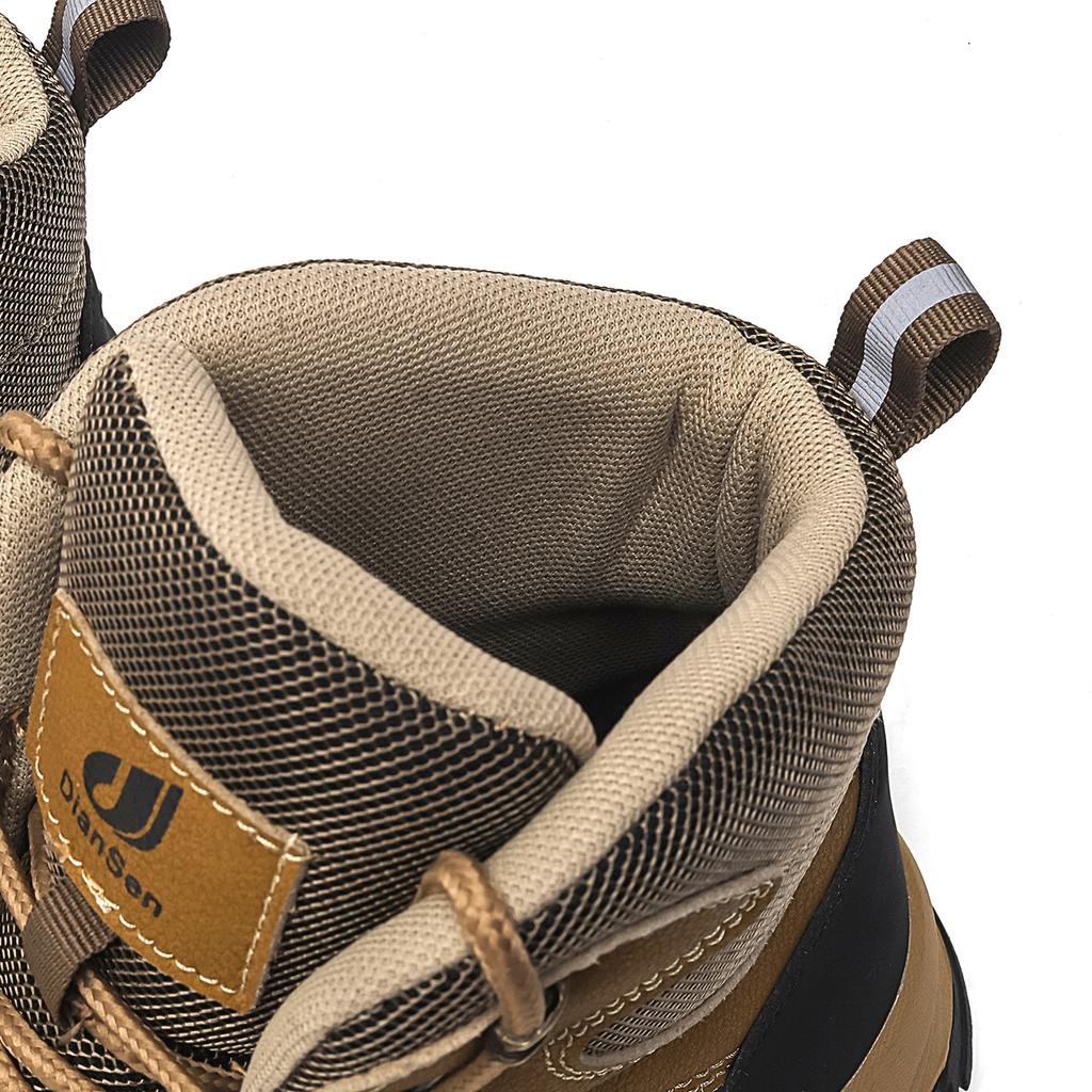 Work Boots Indestructible Safety Shoes Men Steel Toe Shoes Puncture-Proof Sneakers Male Footwear Shoes Non Slip Work Boots