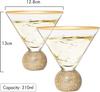 4/2/1Pcs Inlaid Diamond Phnom Wine Glasses Creative Cocktail Glass Weddeing Bar Party Crystal Goblet Drinkware Glass Cup Gifts