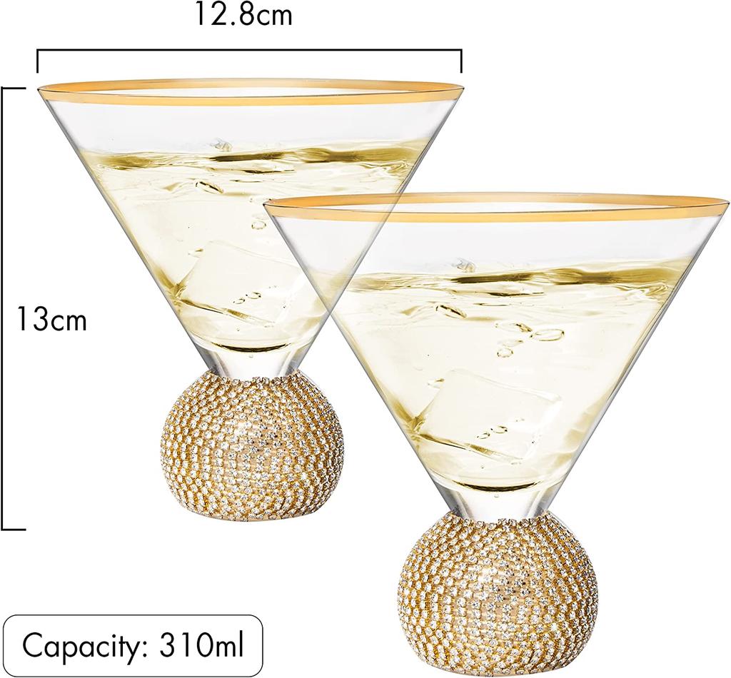 4/2/1Pcs Inlaid Diamond Phnom Wine Glasses Creative Cocktail Glass Weddeing Bar Party Crystal Goblet Drinkware Glass Cup Gifts