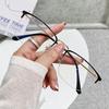 Myopia Glasses Frame Men'S Online With Myopia Anti-Blue Light Business Half-Frame Eye Frame 8017