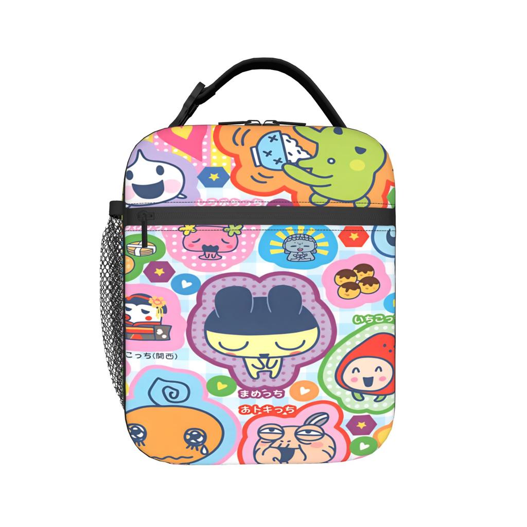 Сумка-ланчбокс Tamagotchi Портативный ланч-бокс Детский Пикник Графический Термосумка Повседневная Водонепроницаемая Термосумка-тоут Сумки