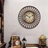 25CM Retro Quartz Clock Simple Creative Living Room Art Clock Nostalgic Silent Art Wall Clock