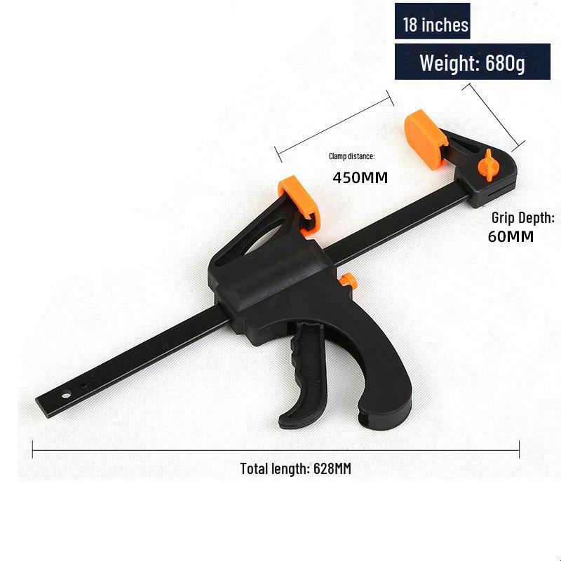 Two-Way Quick Trigger F Clamp for Woodworking