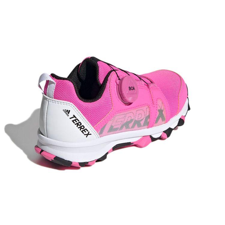 Adidas Terrex Boa J Screaming Pink Детские кроссовки Core-Black Cloud-White FX4161