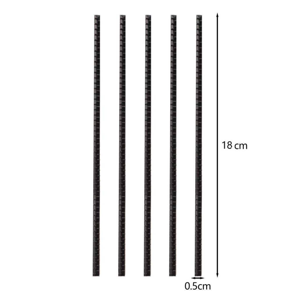 5Pcs Black Headband Anti-slip Strip Hairpin Anti Slip Teeth Hairband Manufacture Accessories