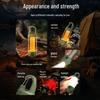 LED Camping Lantern with Three-Color Modes, Type-C Charging, Emergency Flashlight, and Atmosphere Light