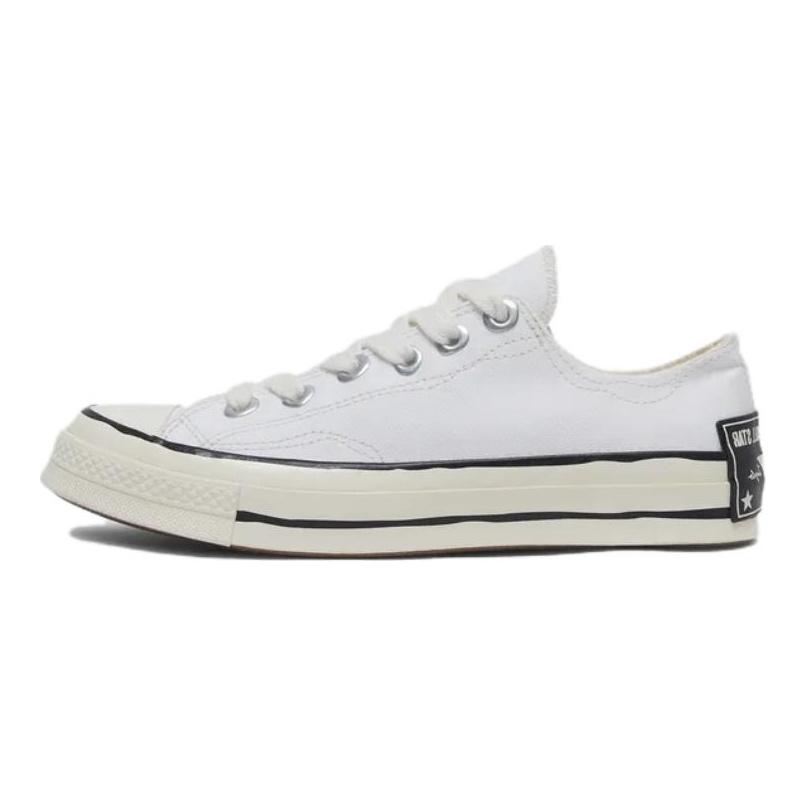 Converse Мода 1970-х Удобные низкие кеды для мужчин и женщин в белом цвете