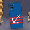 Nautical Anchor Boat Sea Phone Case For Oppo A94 A74 A54 A15 A18 A38 A58 A78 A98 A40 A60 A80 A16 A76 A96 A57S A17 A77