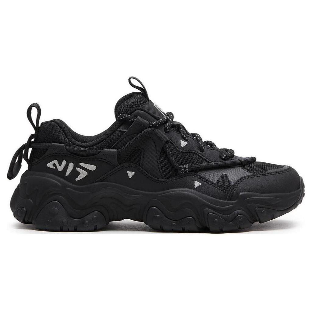 Fila FLUID 5 Кошачья лапа 5.0 Низкие повседневные кроссовки Женские Черные F12W412105FBK