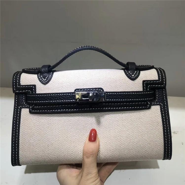 Новое поколение холщовая сумка-клатч с кожаными вставками, женская сумка из коровьей кожи, сумка через плечо, маленькая сумка, стартовая сумка