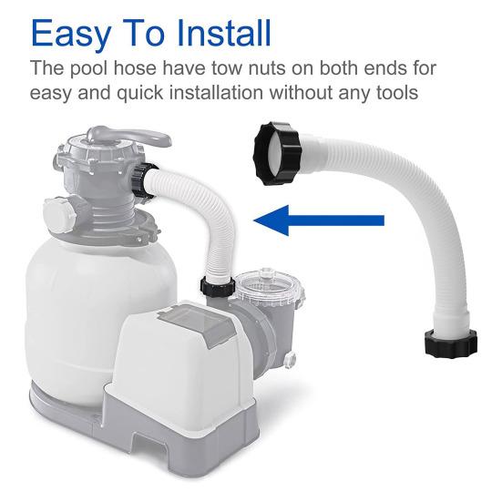 11535 Шланг насоса для бассейна 16 дюймов Шланг для бассейна Соединительный шланг Замена