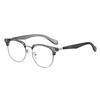 New Blue Light Blocking Glasses Men Women Wood Grain Temples Retro Eyewear Optical Spectacle Eyeglass