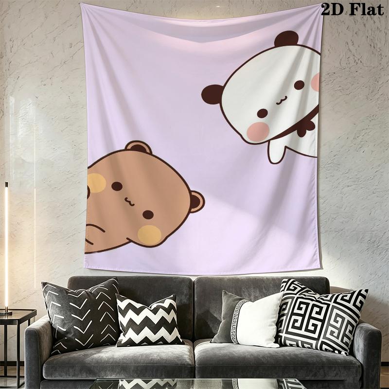 BUBU&DUDU Wall Tapestry Aesthetic Wall Hanging Printed Fabric Blanket Decorative Tapestries for Bedroom Living Room Home Decor