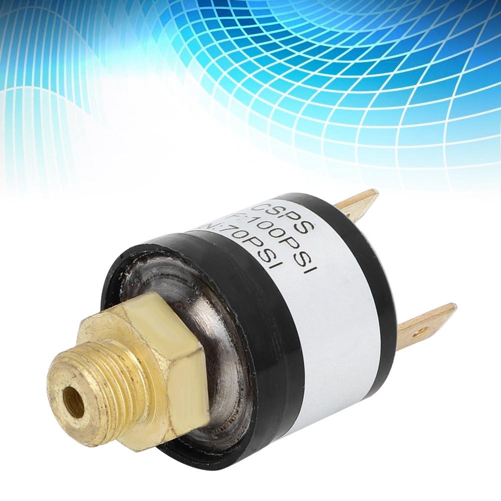 Автомобильный автоматический переключатель контроля давления воздуха 70 100PSI для насоса воздушного компрессора