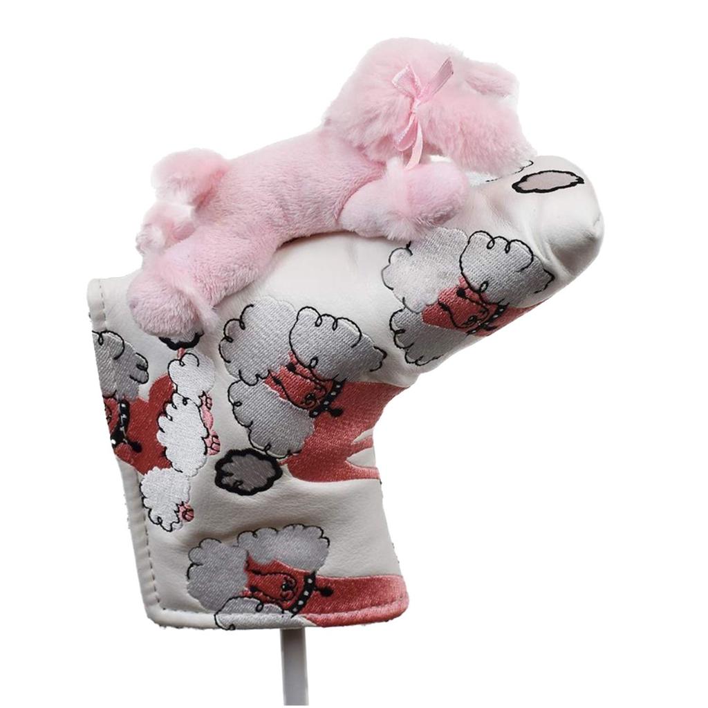 Чехол для паттера Hokushin Trading WhitePink для PT [тип PinBlade] Poodle WHC1792 [Товар]