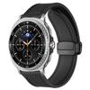 Кожано-силиконовый ремешок для Samsung Galaxy Watch8 44мм 40мм classic 46мм Магнитная застежка Браслет для Galaxy Watch Ultra 2025 47ммРемень