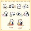 52TOYS PANDAROLL Panda As A Cat также входит в серию 1PC Blind Box Gacha Gacha Toy Lucky Bag, симпатичная фигурка с флокированной отделкой, подарок «Панда-кошка!"