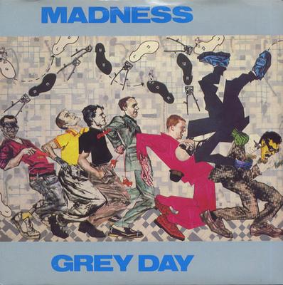 7-дюймовая пластинка MADNESS - Grey Day BUY112 Stiff Records 1981 UK Рок Б/У