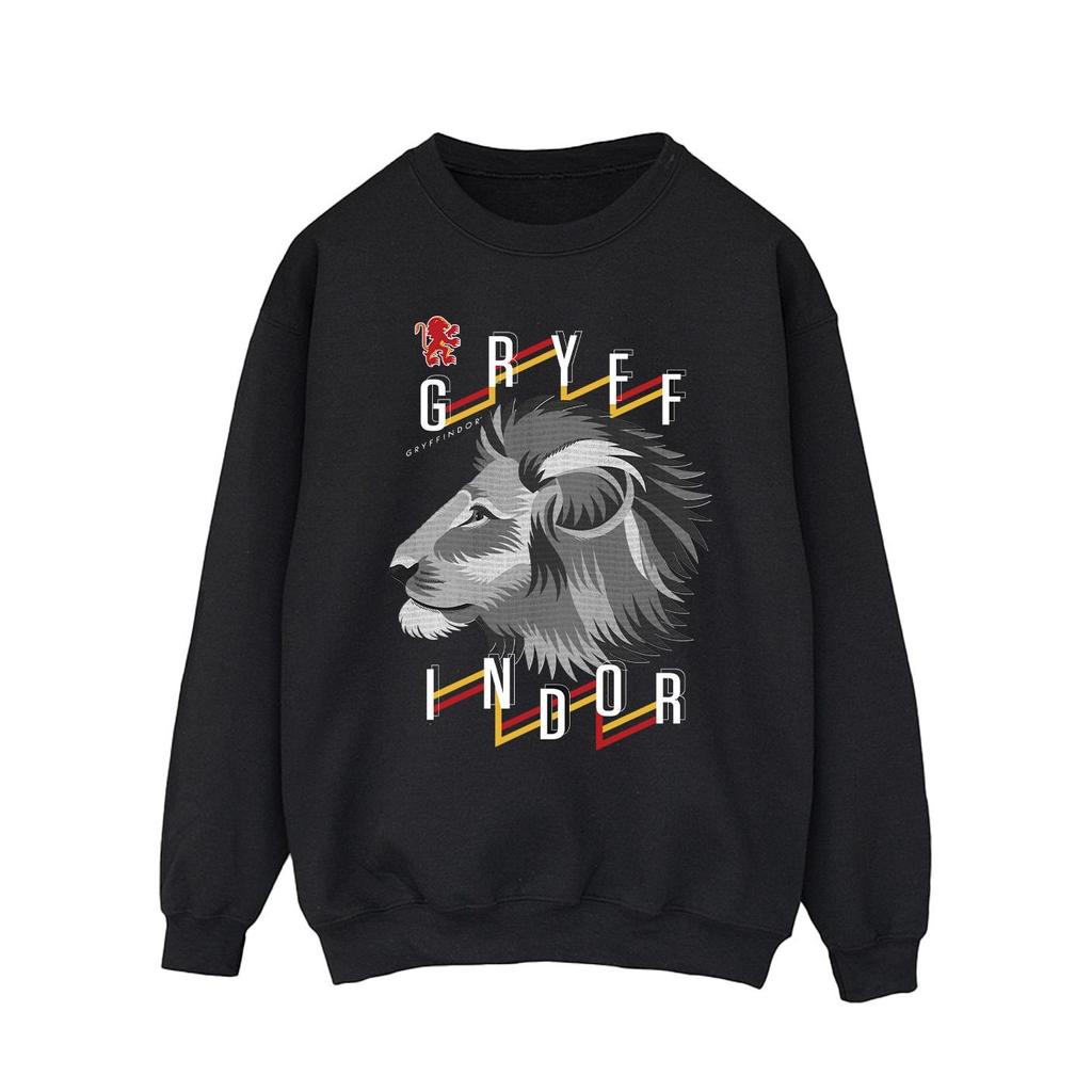 Harry Potter Mens Gryffindor Lion Icon Sweatshirt