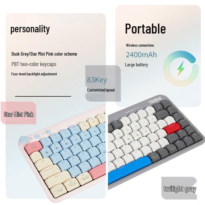 Lenovo ThinkBook KB Pro Tri-Mode Mechanical Keyboard