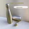 Trendy Sports Water Bottle - 304 Stainless Steel, Single-Layer Cola Design, Perfect for Outdoor Gifts and Branding