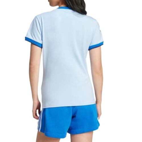 adidas Оригинальная футболка Regular женская синяя IZ2674