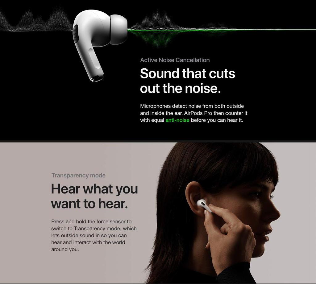 Беспроводные наушники Apple AirPods Pro