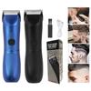 Genital Hair Trimmer Multifunctional Electric Push Haircut Men Clipper Sideburns Testicles Underhair Shaver for Sensitive Areas
