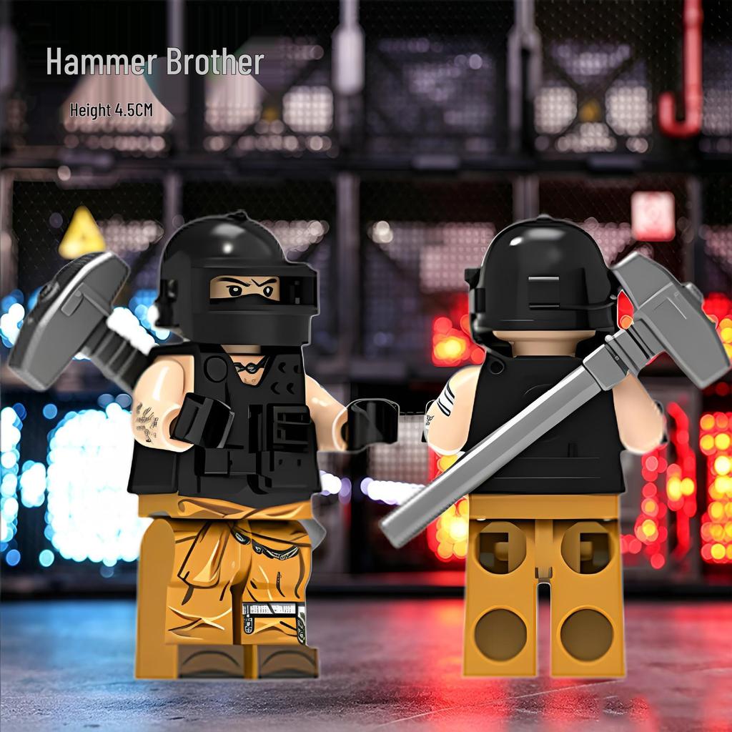 Строительные блоки Delta: Фигурка Operative Hammer Bro