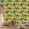 Yellow Graffiti Wallpaper for Living Room and Bedroom 50x1000
