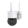 Solar-Powered Outdoor 360° WiFi Security Camera with Mobile Remote Access