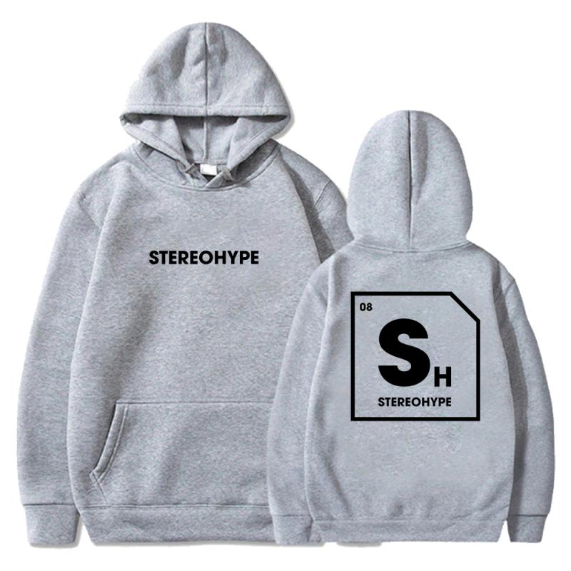 James Hype Stereohype Толстовка большого размера для женщин и мужчин Толстовка в стиле Харадзюку Y2K Уличная одежда в стиле хип-хоп Пуловер с длинными рукавами Куртка с капюшоном