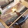 Pokemon Pattern Mouse Pads Ampharos Cartoon Non-slip Desk Mats Anime Gaming Office Desk Accessories Pad Speed PC Aesthetics Rugs