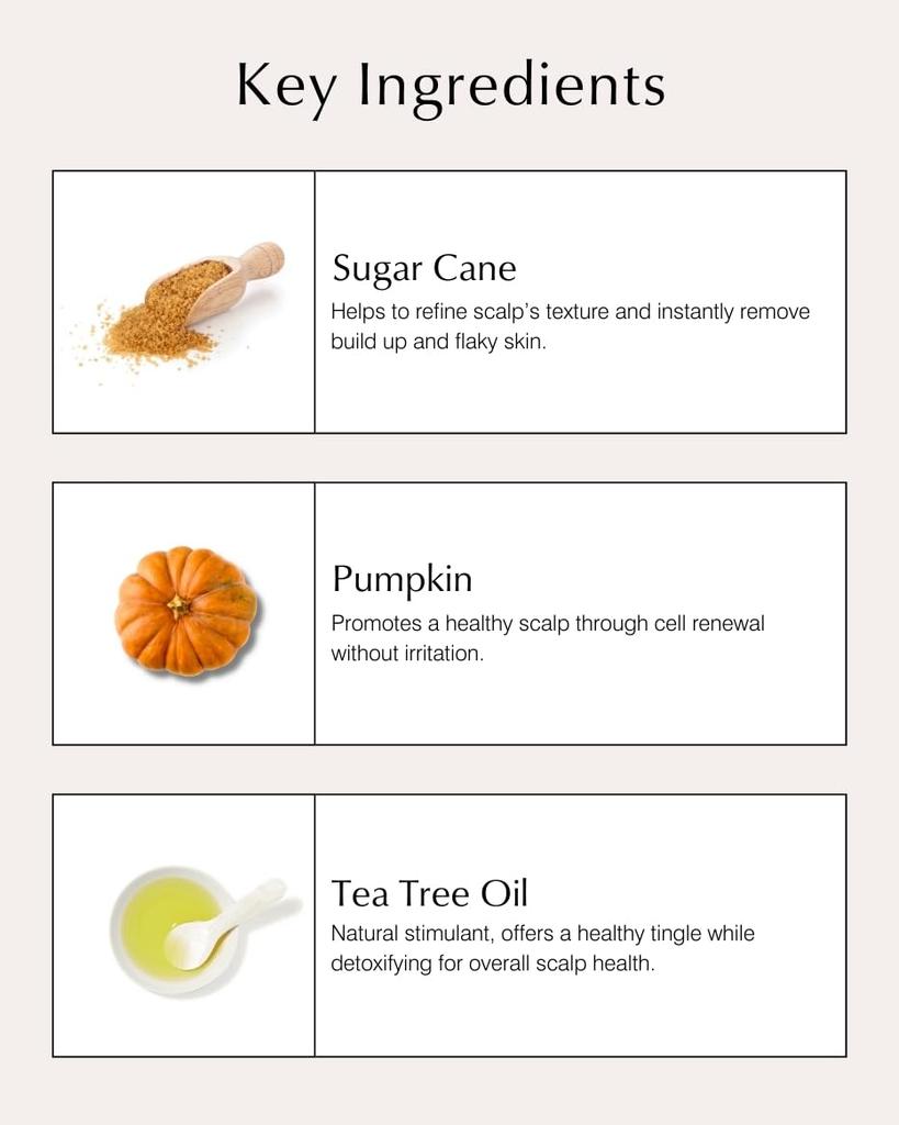 John Masters Organics Scalp E Scrub Тростниковый чай S&T (Сахар и дерево)