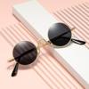 Round Sunglasses Retro Trendy Male Hip Hop Wedding Best Man Sunglasses Female Hong Kong Style Classical Prince Glasses