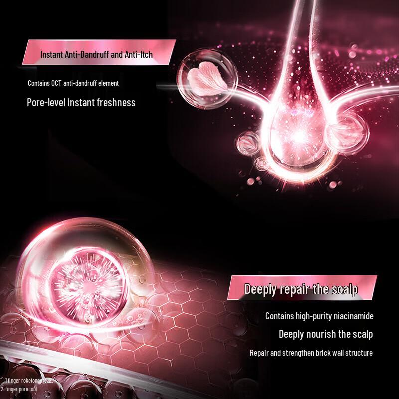 Clear Anti-Dandruff Cherry Blossom Refreshing Shampoo