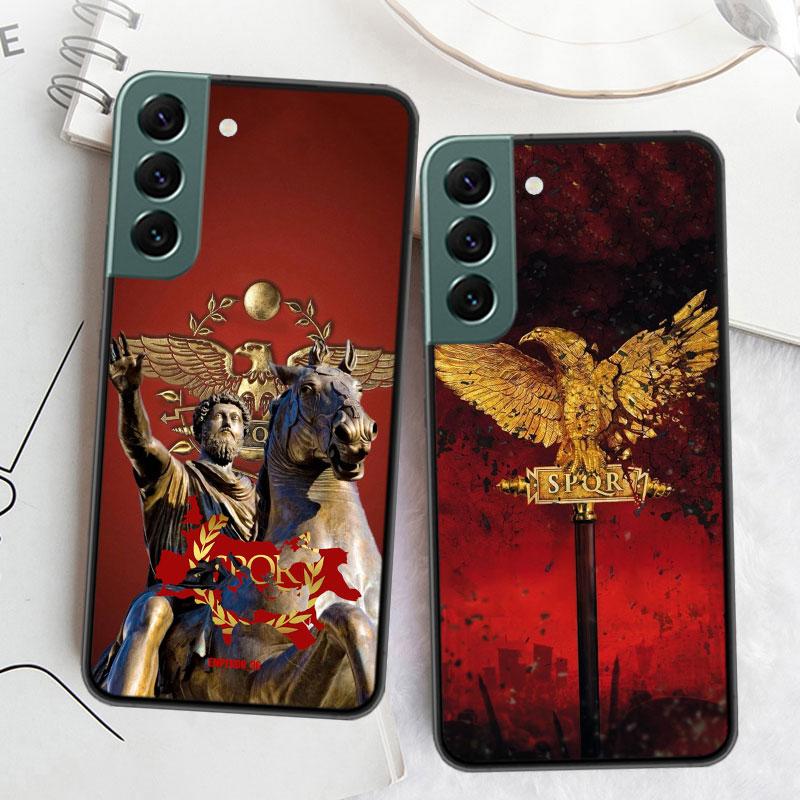 SPQR Римская Императорская Легионv Чехол для Телефона Samsung A14 A24 A34 A54 A03S A04S A13 A23 A33 A53 A73 A70 A50S A30 A40 A71 A51 A41 A31 A2