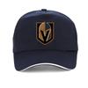 Vegas Fashion Casual Unisex Golden Knights Baseball Cap Fashion  Striped Metal Helmet Print Cool Unisex Hip Hop Hat