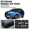 Всесезонный чехол для автомобиля Hyundai Tucson - Полная защита на улице, Водонепроницаемый, Пылезащитный, Защита от солнца, Аксессуары для экстерьера автомобиля
