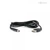 Câble chargeur USB - TOMEE - pour Nintendo 3DS/2DS/DSi - Noir - 1,80 m - Recharge rapide