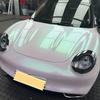 Автомобильная наклейка Глянцевая Белая Аврора Авто Виниловая Пленка для Обертывания Пленка Винил Изменяющая Цвет ПВХ ПЭТ Без Пузырей Авто Аксессуары Авто Наклейки