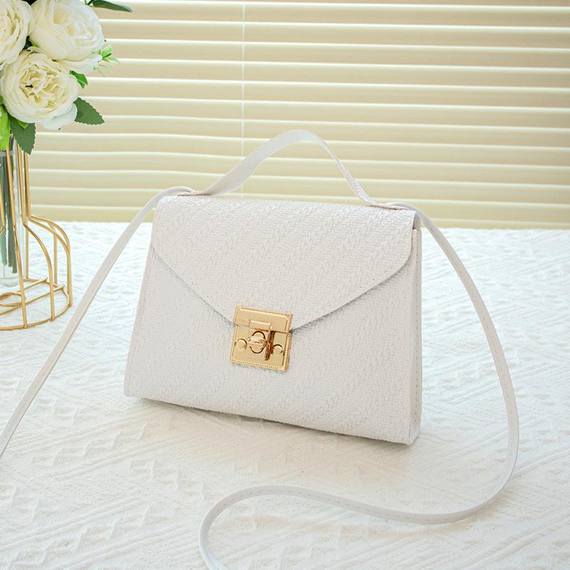 Cozy Up Embossed Small Square Bag, Simple and Versatile Crossbody Women's Bag