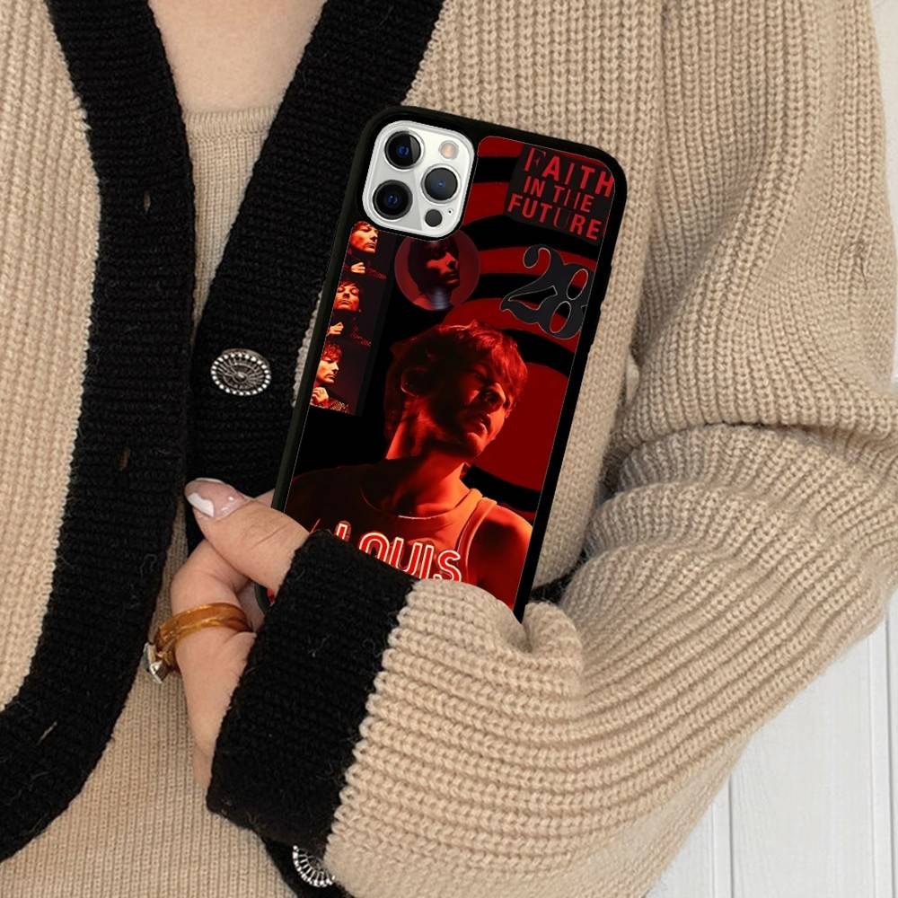 L-Luis M-Miguel Singer PC+TPU Phone Case For IPhone 17 16 15 14 13 12 11 Pro Max Plus Kawaii Cartoon Cover