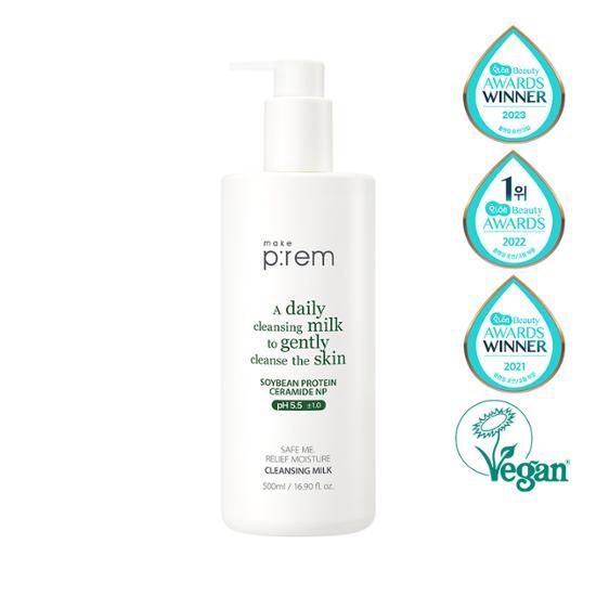Make P:REM Safe Me Relief Moisture Cleansing Milk 500ml