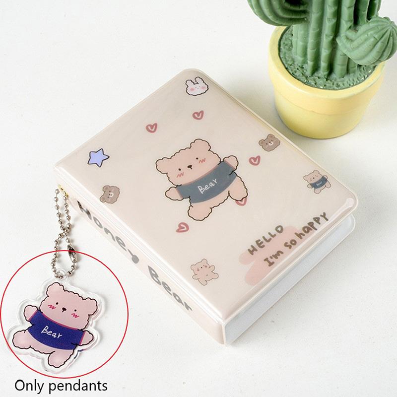 20 Capacity Hard Cd Case Holder Organizer Cartoon Bear Carrying Dvd Binder Bag