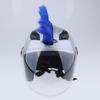 Motorcycle Helmet Mohawk Wig 6 Colors DIY Helmet Hair Horns Car Wash Sponge EVA For Washing Motorcycle Bike Car Window Glass