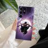 ZORO Roronoa One Pieces S26 Ultra Case Coque For Samsung Galaxy S25 S26 S24 S23 Ultra S22 S20 Plus S21 FE A57 Clear Phone Cover