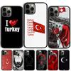Турция Турецкий Флаг Чехол-Ракушка Для iPhone 17 Air 15 16 14 13 12 Pro Max 11 Pro Max Plus Чехол для Телефона