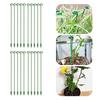 Plastic Plant Supports Stand Butterflies Orchid Flower Potted Fixing Rods Vegetable Protection Fixing Tool Gardening Accessories