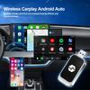 Wireless CarPlay 2 In 1 Android Auto Apple Carplay Adapter Mini AI Box Plug And Play WiFi USB Type C Connection Car Accessories